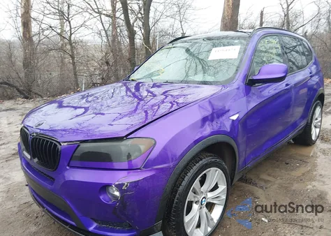 2011 BMW X3 xDrive35I from USA, damaged, VIN 5UXWX7C51BLT78169